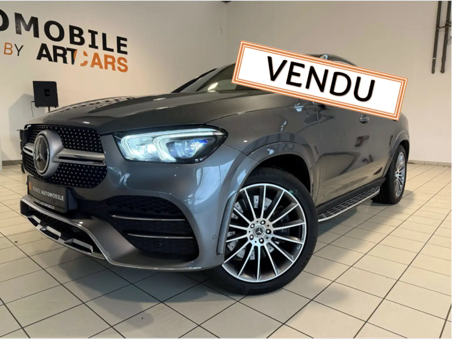 Mercedes-Benz GLE 400 Coupé d 9G-Tronic 4Matic AMG L Gris - 2