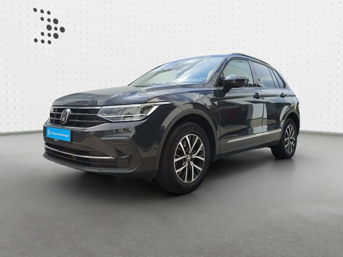 Volkswagen Tiguan 1.4 TSI eHybrid Life Navi*AHK*LED*SHZ*ACC Gris - 2