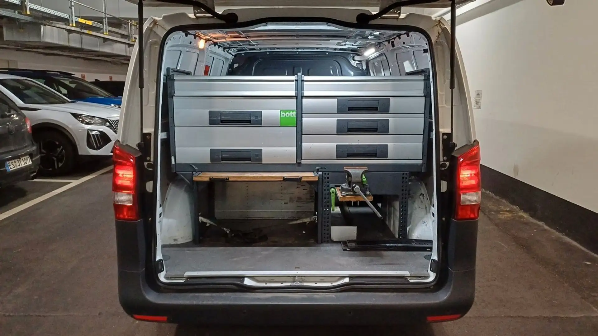 Mercedes-Benz Vito Kasten 114*extralang*Schrank*Klima*PDC* Blanco - 1