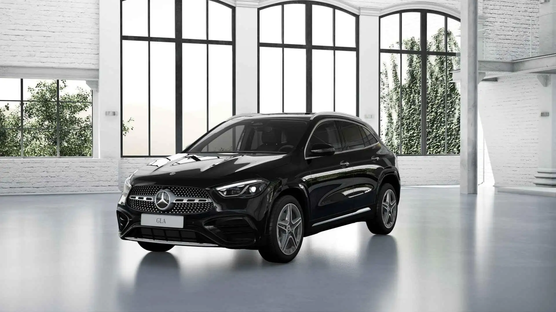 Mercedes-Benz GLA 180 Business Solution AMG Zwart - 1