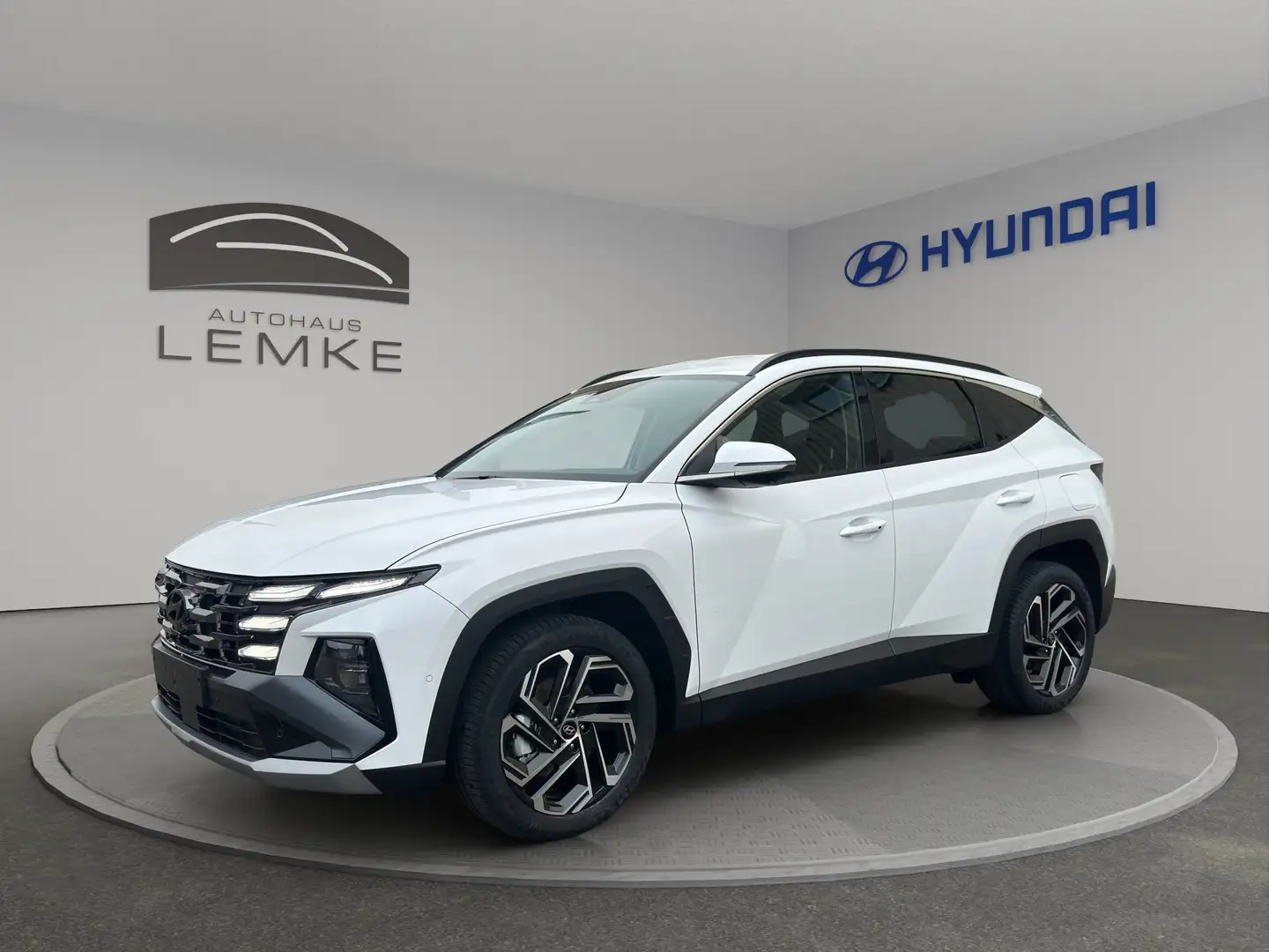 Hyundai TUCSON 1.6 T-GDi 48V DCT PRIME + ASSISTENZPAKET + ECS UVM Blanco - 1