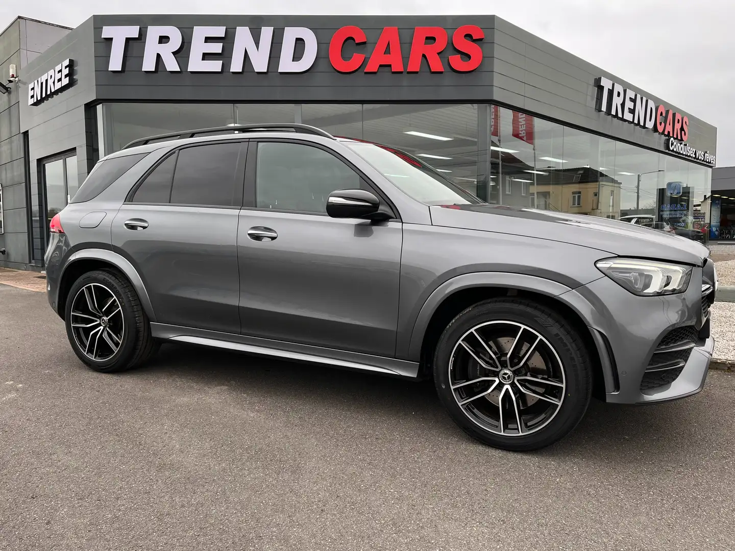 Mercedes-Benz GLE 300 d 4-Matic PACK-AMG PACK-NIGHT 7PLACES TOIT PANO G1 Szürke - 2
