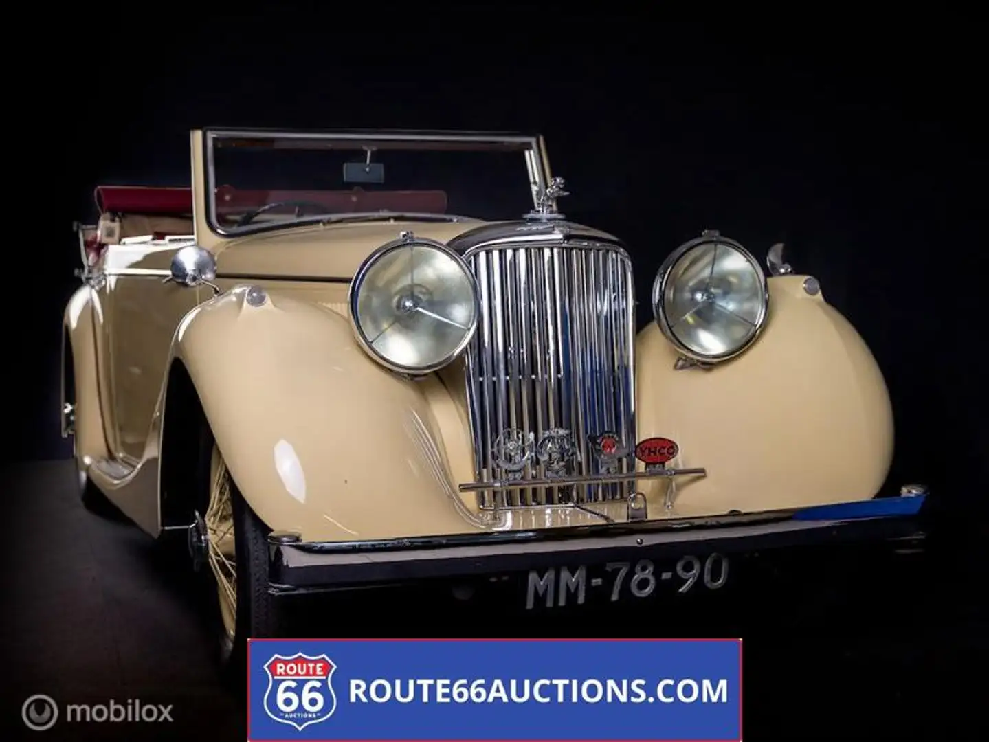 Jaguar MK IV | 1948 | Route 66 Auctions Чорний - 1