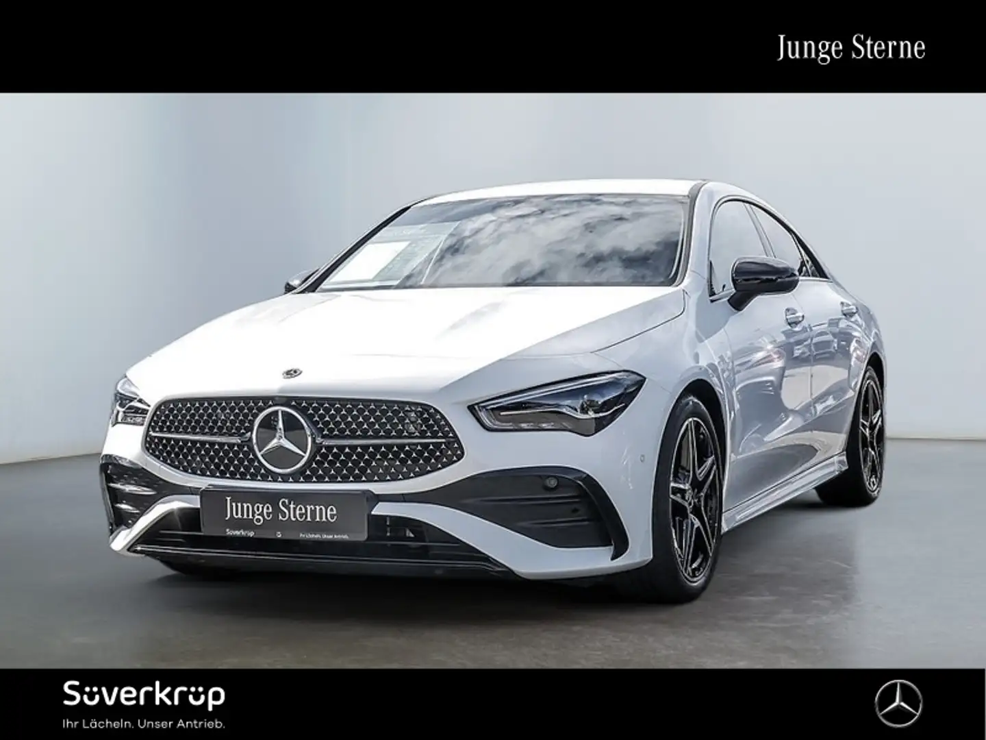 Mercedes-Benz CLA 200 Coupé , AMG Night Navi LED AHK Standhz Weiß - 1