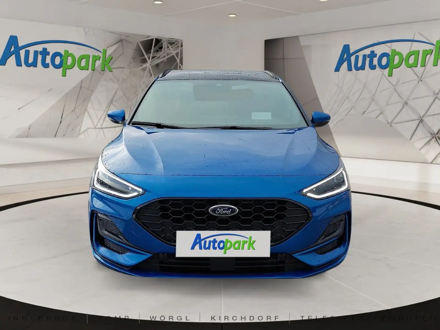 Ford Focus ST-Line X Turnier Bleu - 2