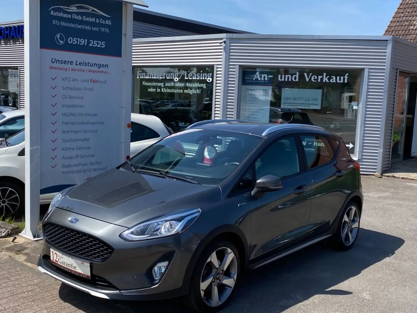 Ford Fiesta Active Plus/Navi/Automatik/B&O/Leder/PDC Grau - 1