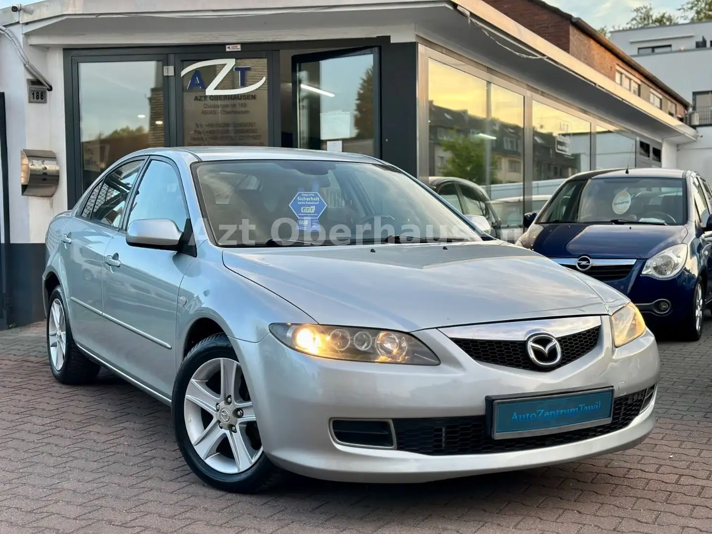 Mazda 6 Lim. 2.0 Exclusive Sport*AUTOMATIK*TÜV NEU* Silber - 1