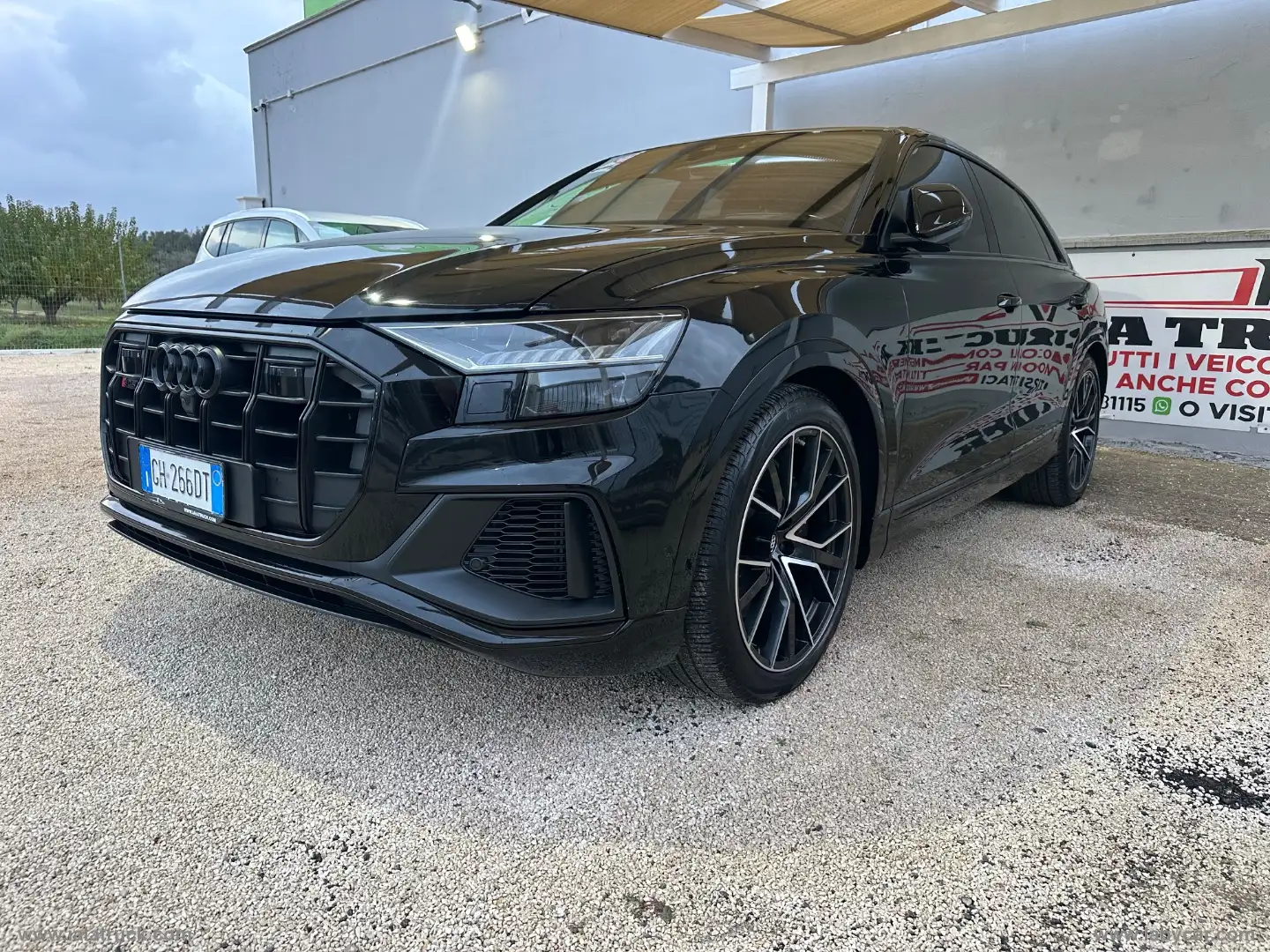 Audi Q8 S TDI quattro tiptronic TOTAL BLACK CARBONI Schwarz - 1
