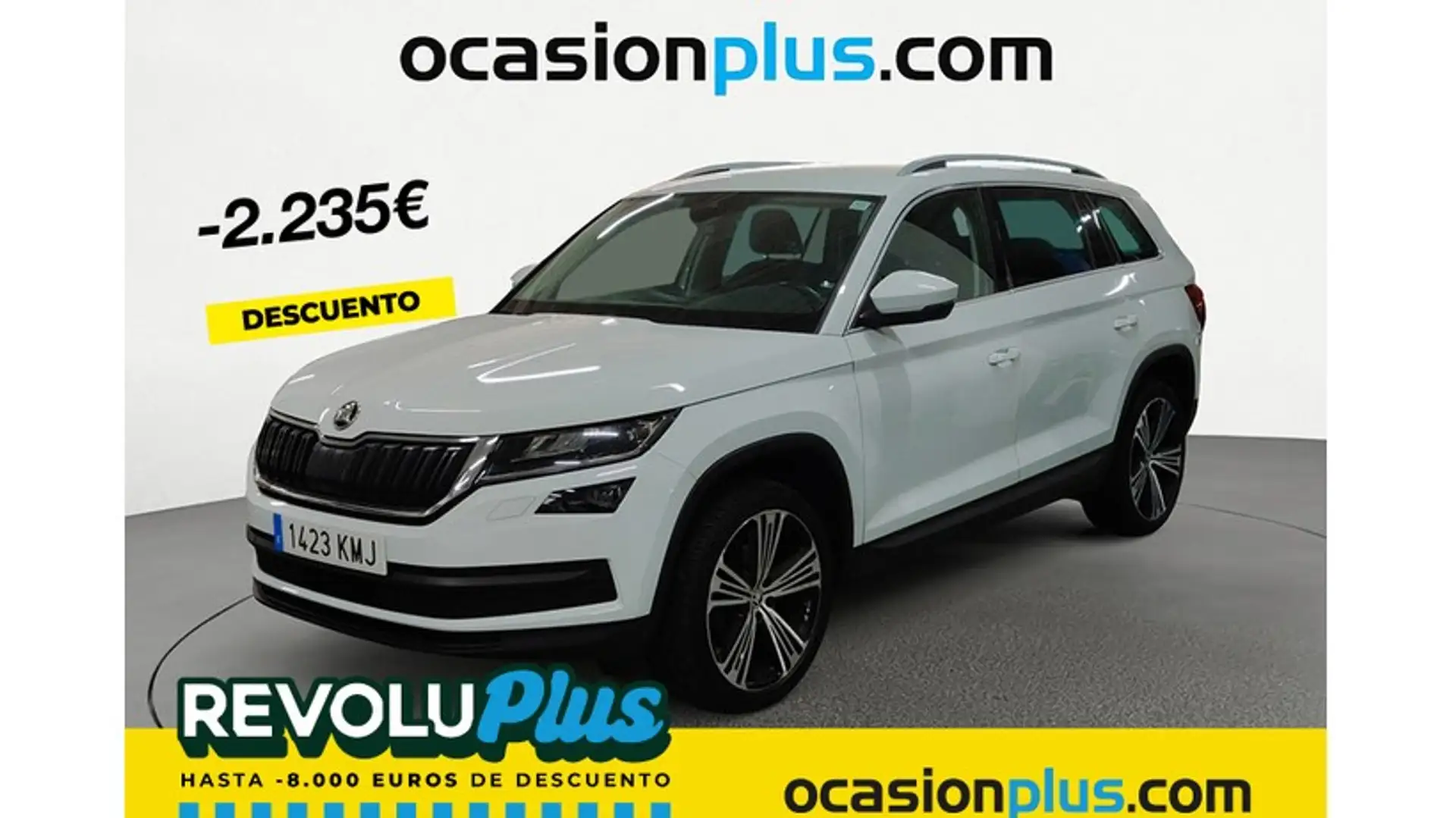 Skoda Kodiaq 2.0TDI AB tech Style 4x2 DSG 110kW Blanco - 1