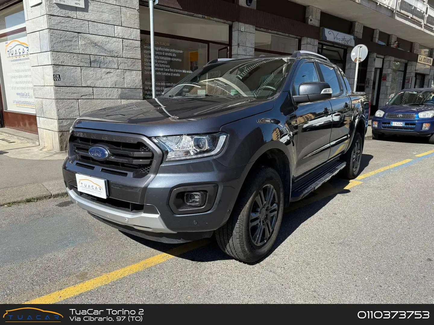 Ford Ranger Wildtrak 2.0 TDCi EcoBlue Gris - 1