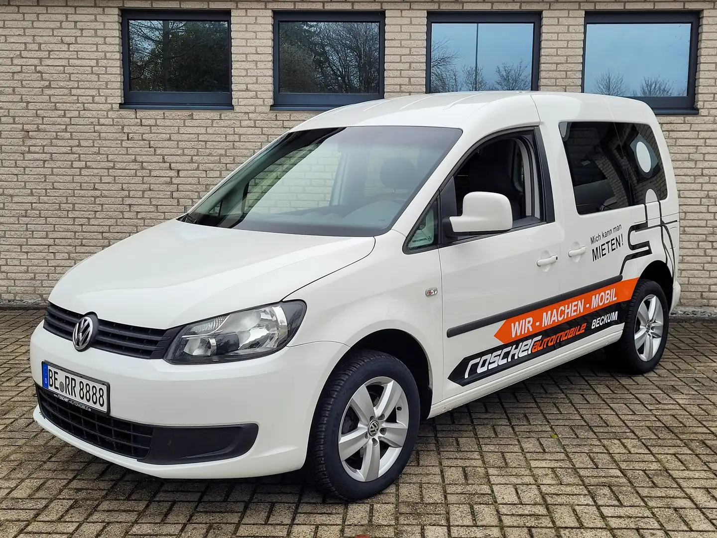 Volkswagen Caddy Automatik*Kamera*Navi*SHZ**Rollstuhlrampe* Blanc - 2