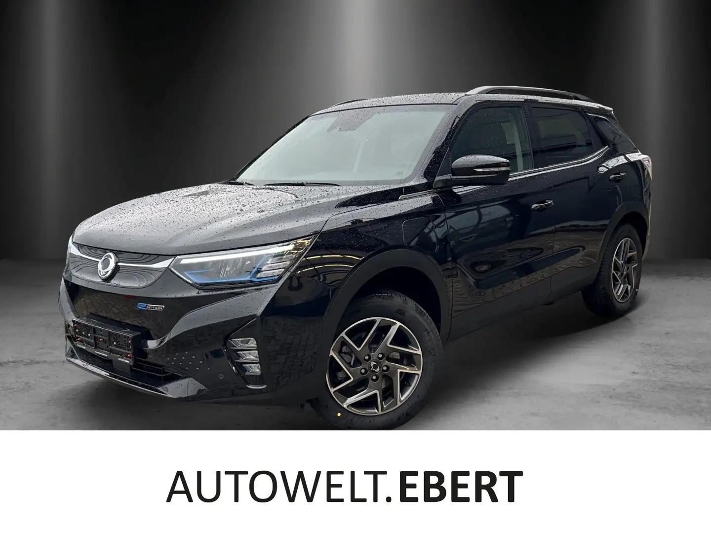 SsangYong Korando E-Motion Titanium Vorführwagen! Schwarz - 1