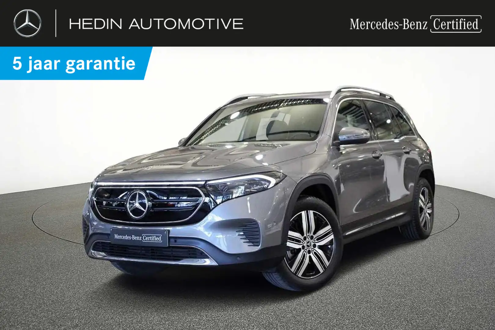 Mercedes-Benz EQB 300 4MATIC Luxury Line | 7 Zitter | Widescreen | Verwa Grijs - 1