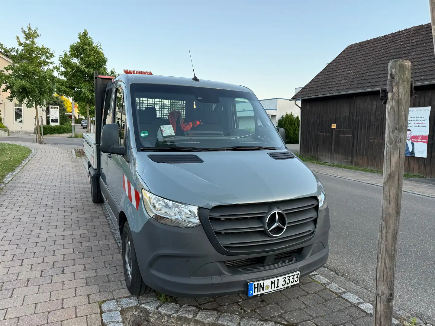Mercedes-Benz Sprinter 319 CDI Sprinter Kompakt HA 7G-TRONIC Plus Gris - 1