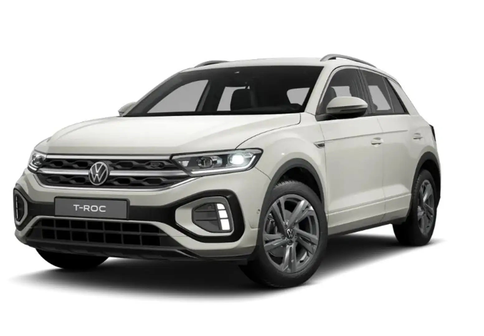 Volkswagen T-Roc R-Line 1.0 l TSI 6-Gang 🚗🌟 Grau - 1