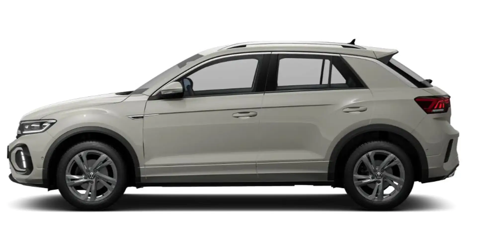Volkswagen T-Roc R-Line 1.0 l TSI 6-Gang 🚗🌟 Grau - 2