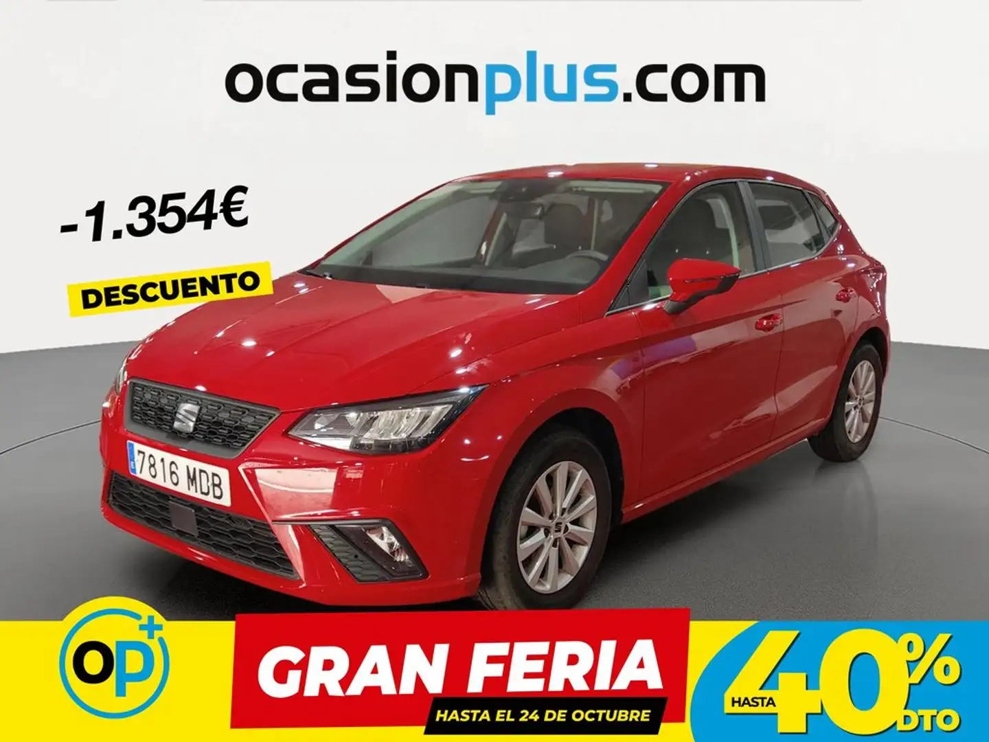 SEAT Ibiza 1.0 MPI Evo S&S Reference XM Edition 80 Rojo - 1