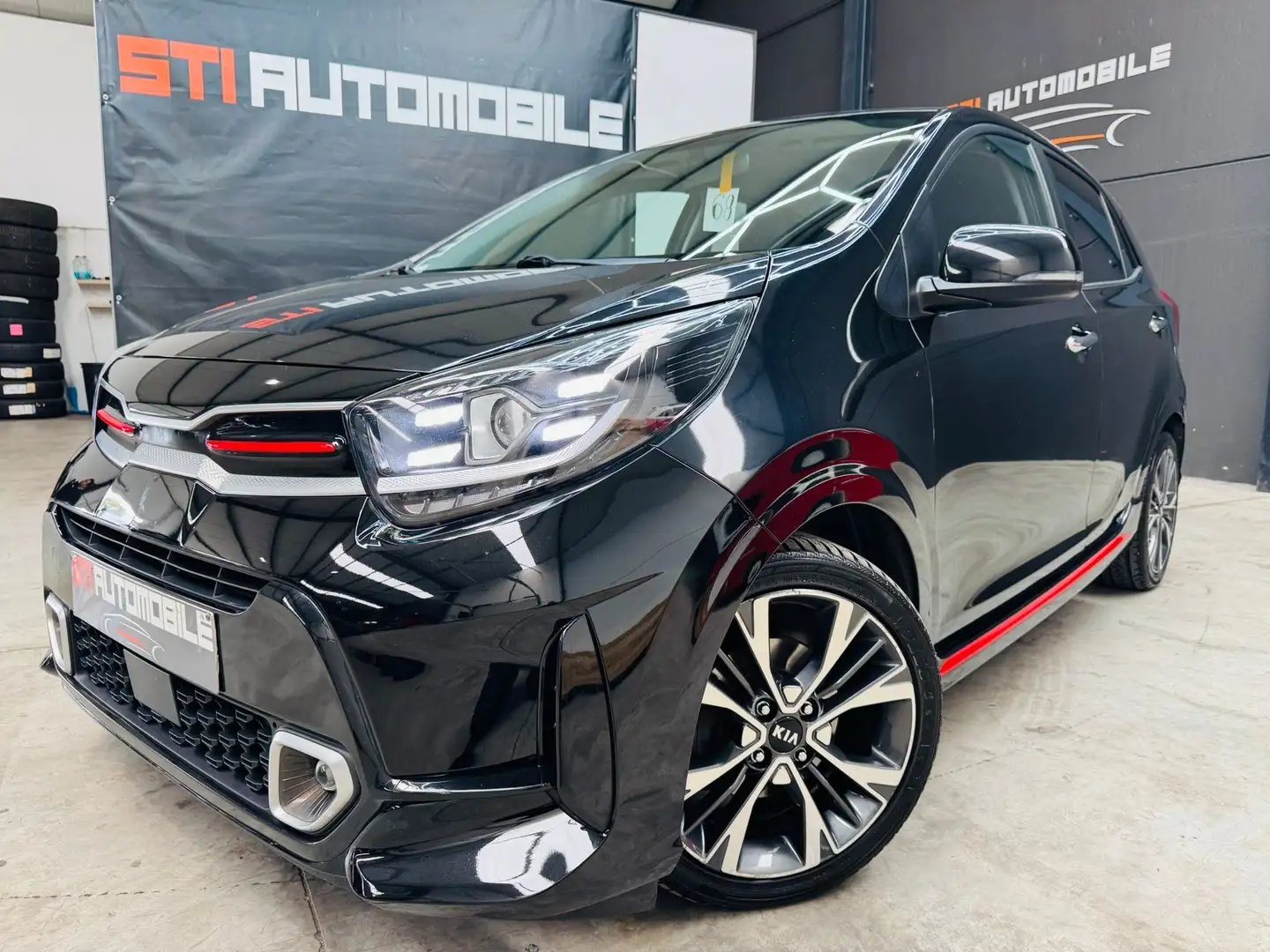 Kia Picanto Picanto 1.0i GT Line ISG**GRANTIE 12 MOIS ** Noir - 1