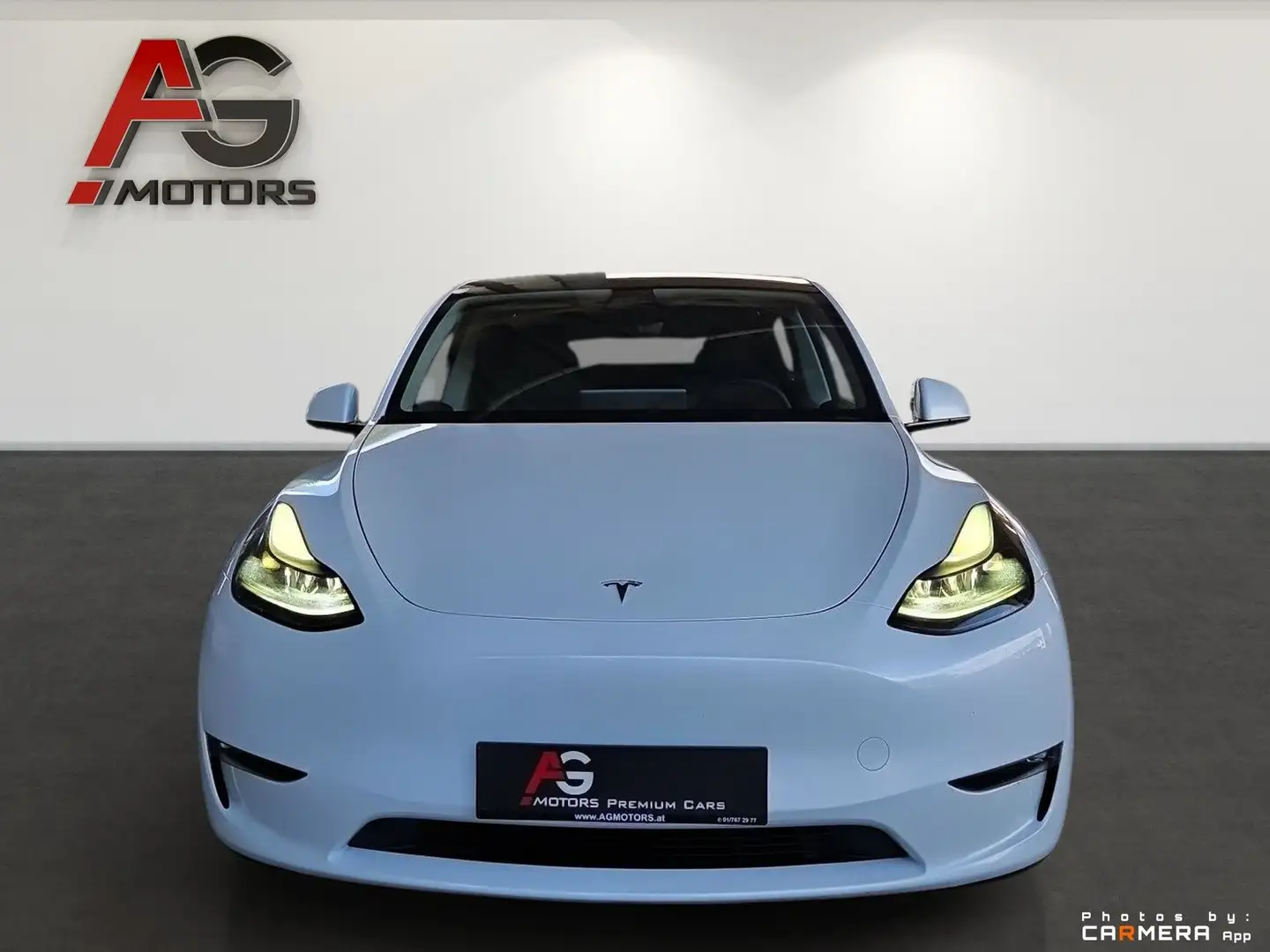 Tesla Model Y Long Range AWD 79kWh Weiß - 2