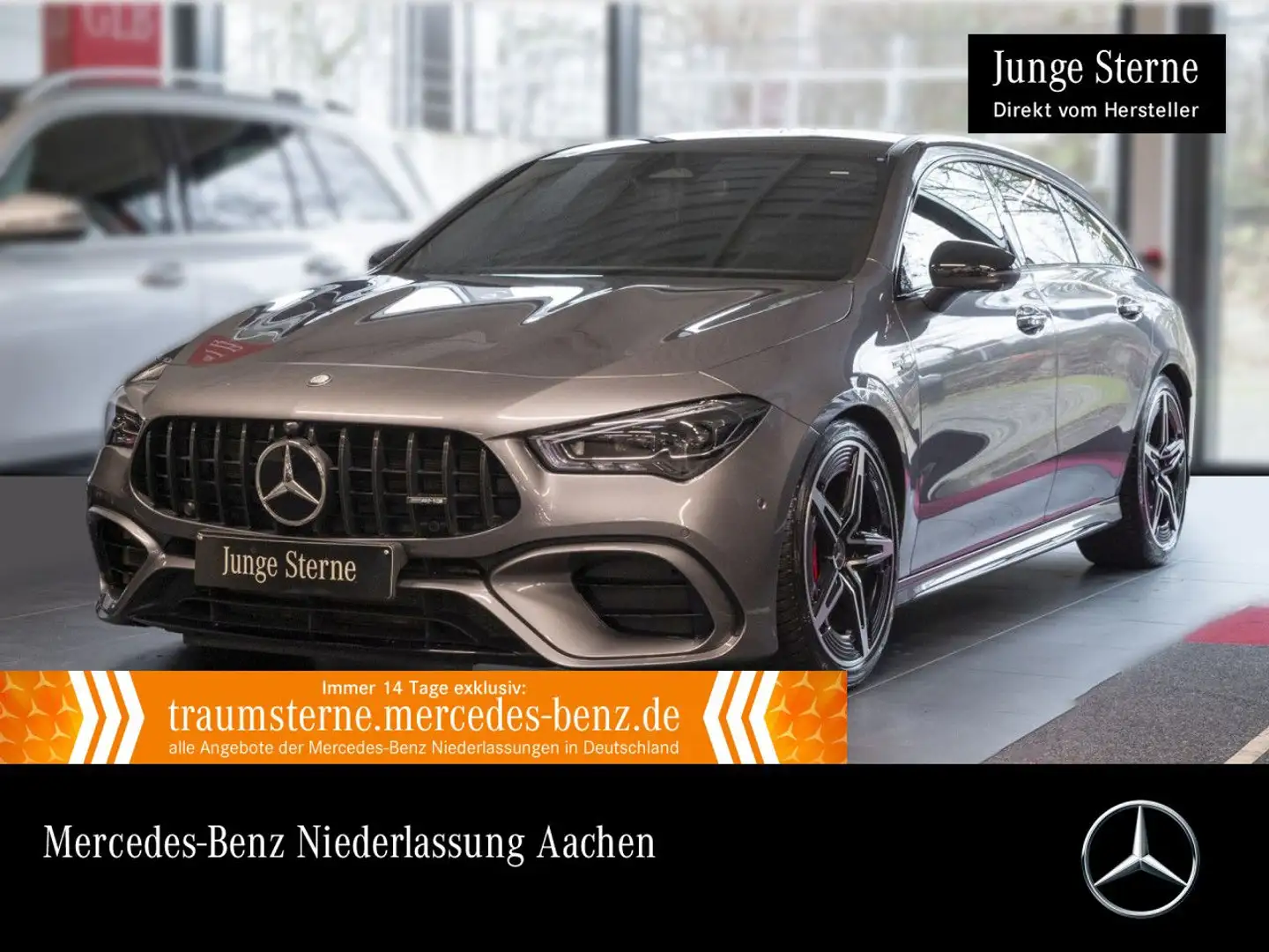 Mercedes-Benz CLA 45 AMG CLA 45 S 4M DRIVERS+PANO+360°+MULTIBEAM+BURMESTER Grau - 1
