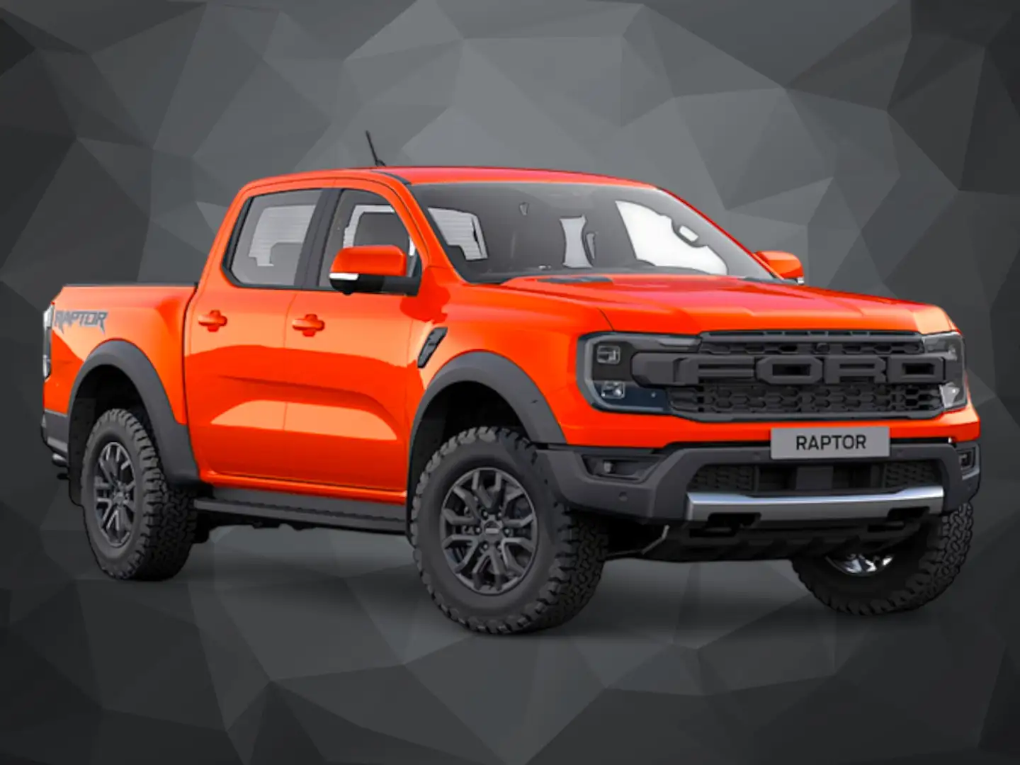 Ford Ranger 4WD 3.0 Ecoboost Doppelkabine NAV*Klima* Orange - 2