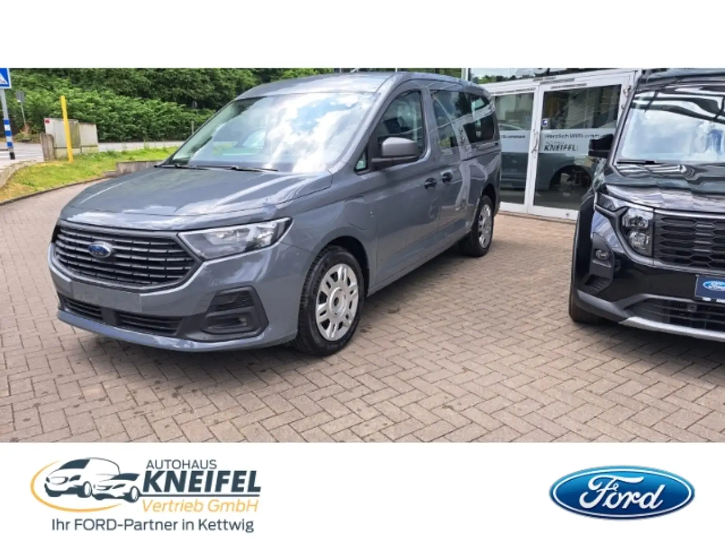 Ford Transit Connect Trend FlexCab 1.5 EcoBoost PHEV Klimaautom Gris - 1
