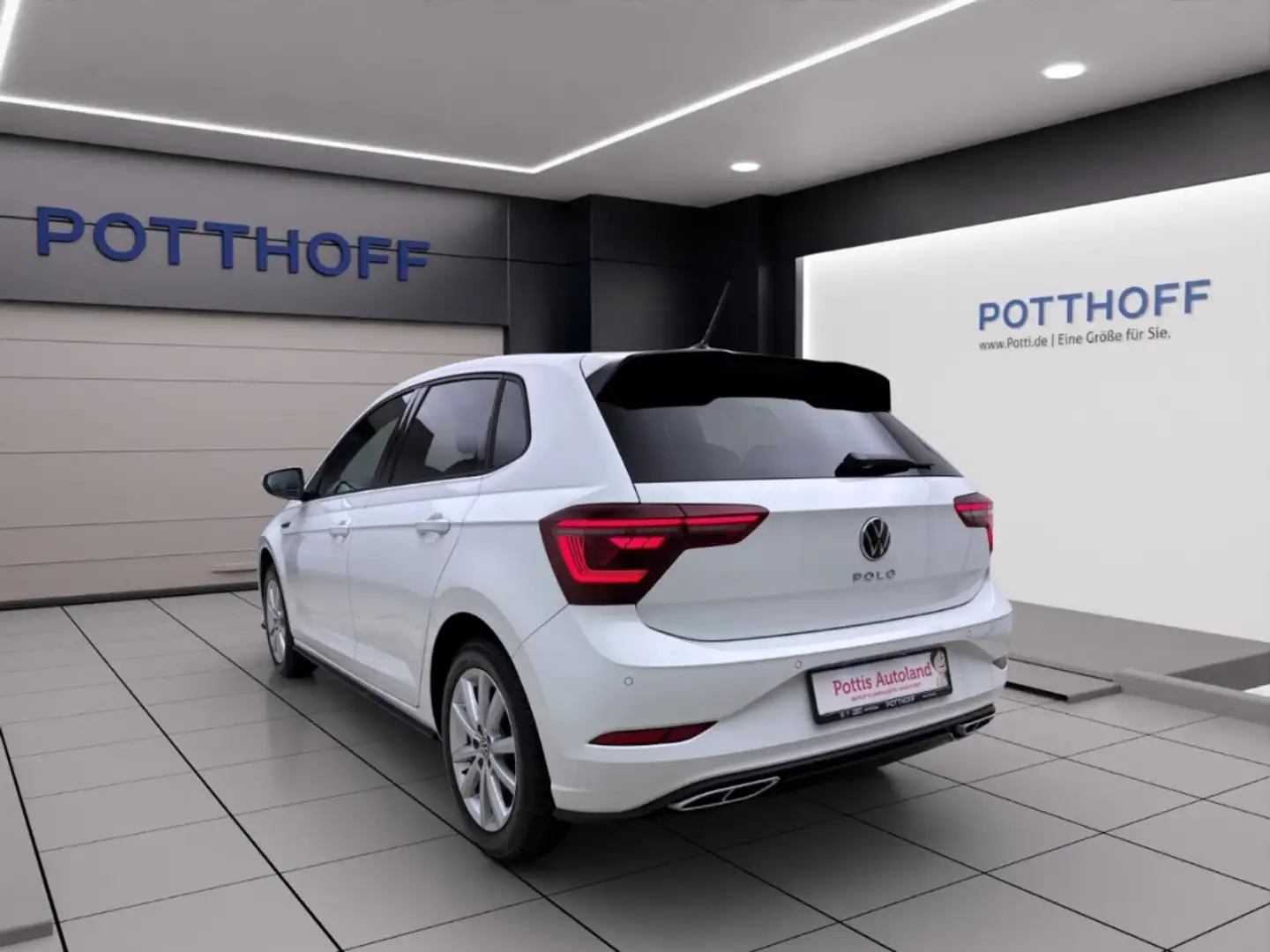 Volkswagen Polo 1.0 TSI DSG R-LINE ACC KLIMA SHZG DAB+ Weiß - 2