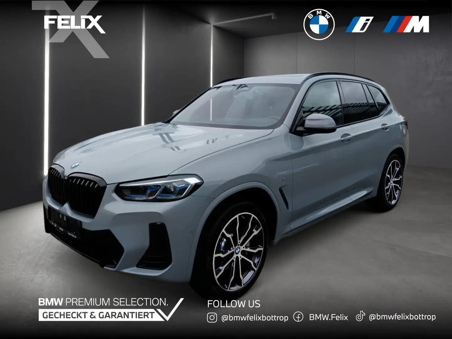 BMW X3 xDrive30i M SPORTPAKET+PANORAMA+LASER+ Grau - 1