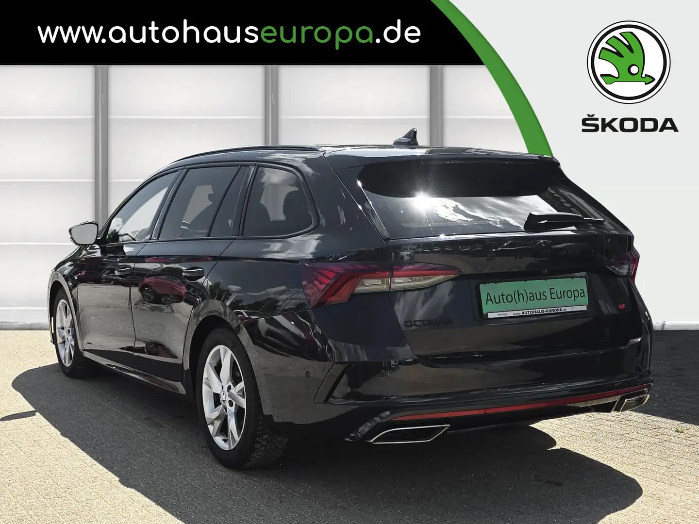Skoda Octavia Combi 2.0 TDI DSG RS ACC Navi Kam KlimaA PDC SHZ L Noir - 2