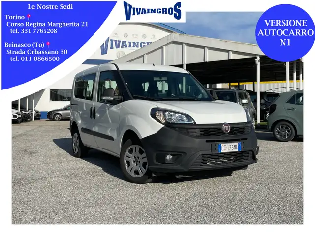 Fiat Doblo 1.3 Mjt 95CV AUTOCARRO N1 5 POSTI - NESSUN VINCOLO