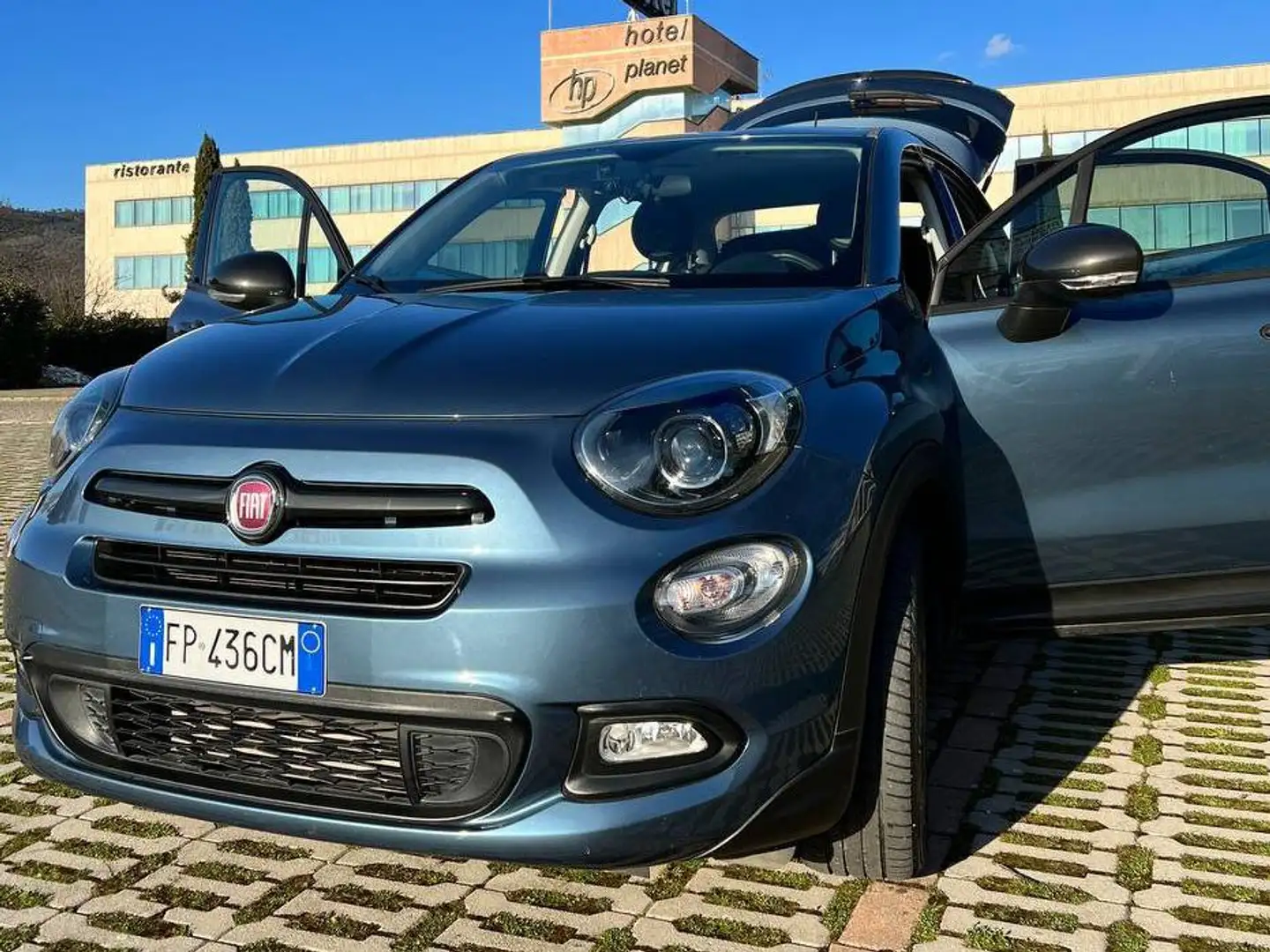 Fiat 500X 500 X 2018 1.4 T Jet S-Design  GPL Bleu - 1