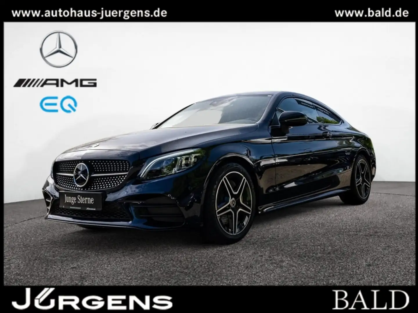 Mercedes-Benz C 300 Coupé AMG-Sport/ILS/Wide/Cam/Night/Distr Blau - 2