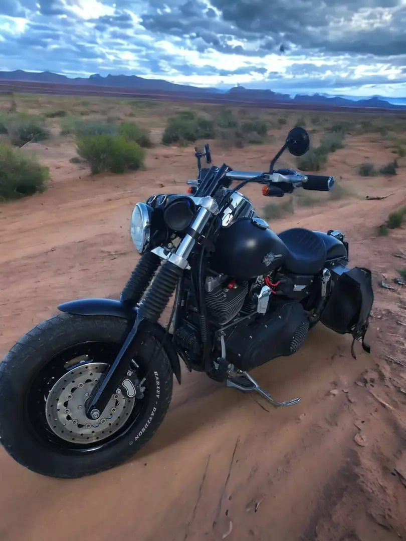 Harley-Davidson Dyna Fat Bob Fdxf Czarny - 1