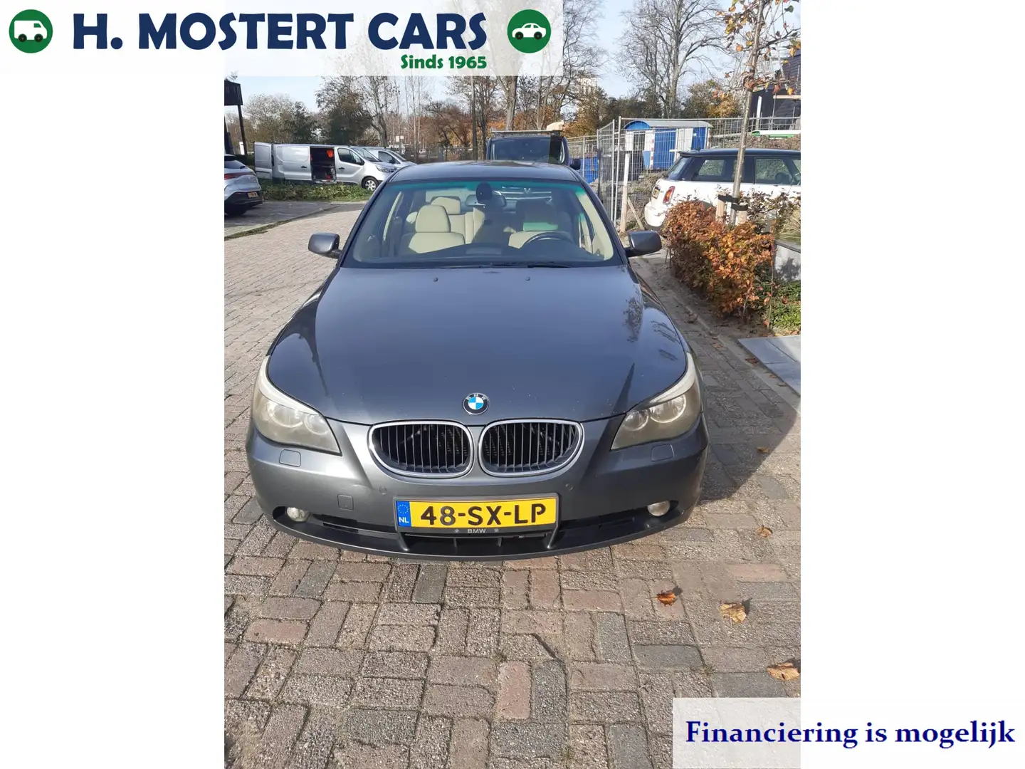 BMW 520 5-serie 520d Corporate Sedan *Beige interieur* Aut Gris - 1