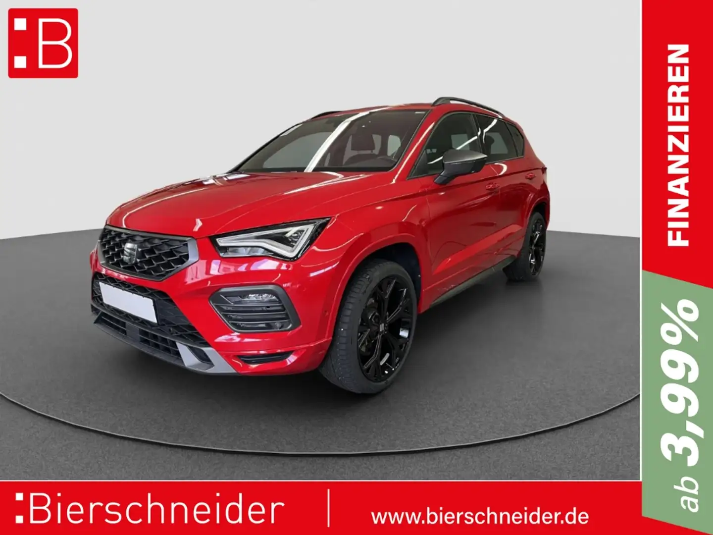 SEAT Ateca 1.5 TSI DSG FR AB 299EUR PANO eHECK 360 LED SHZ Rot - 1