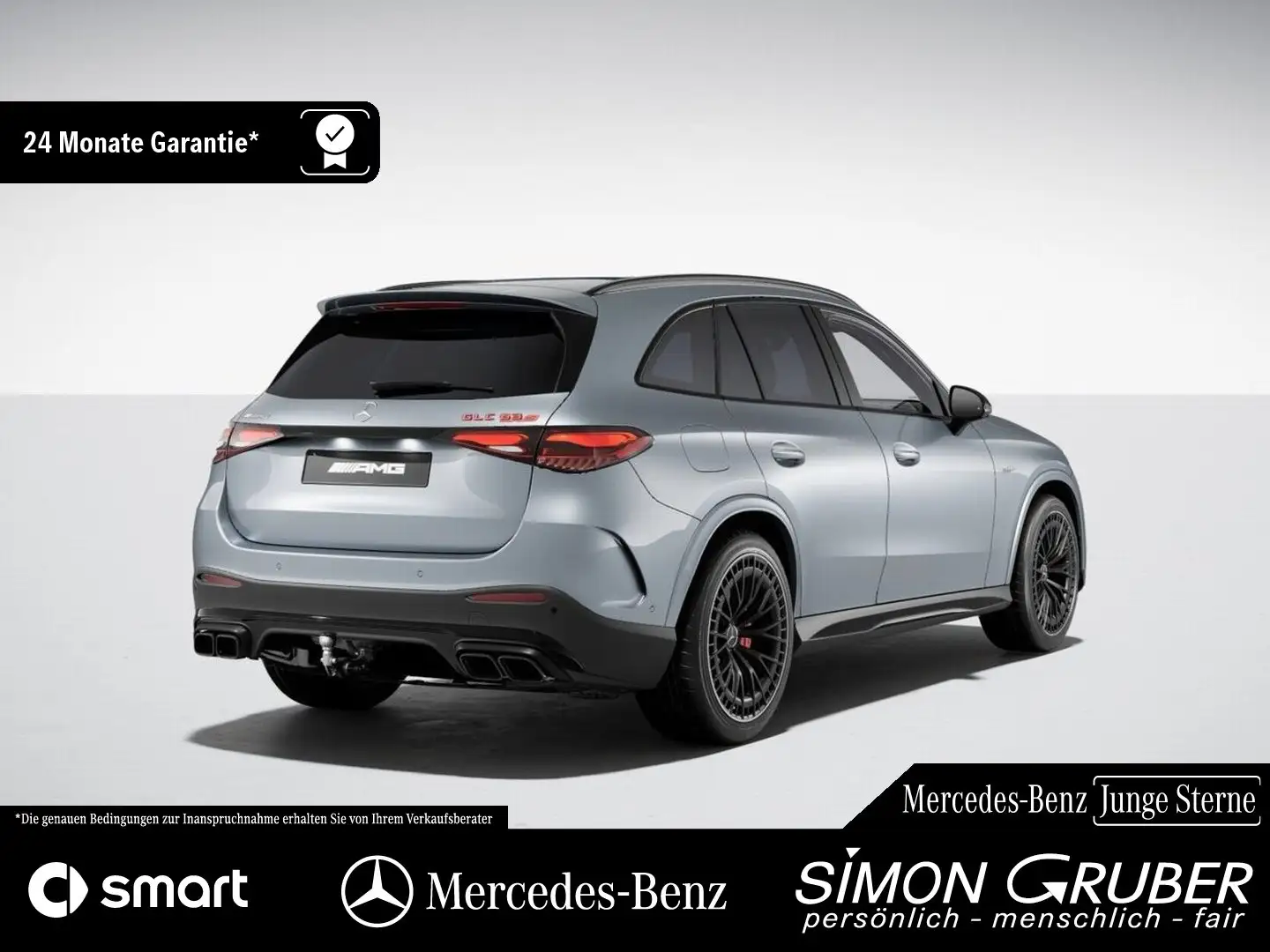 Mercedes-Benz GLC 63 AMG GLC 63 S E Performance Pano HUD HAL Nappa AHK Silver - 2