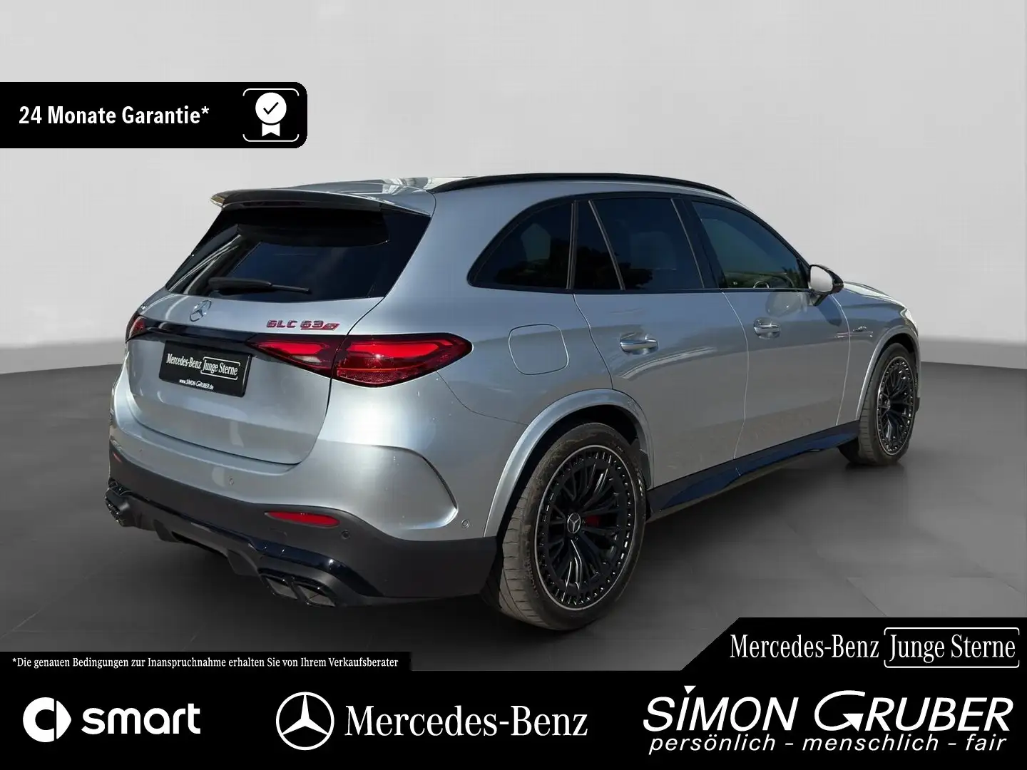 Mercedes-Benz GLC 63 AMG GLC 63 S E Performance Pano HUD HAL Nappa AHK Argent - 2
