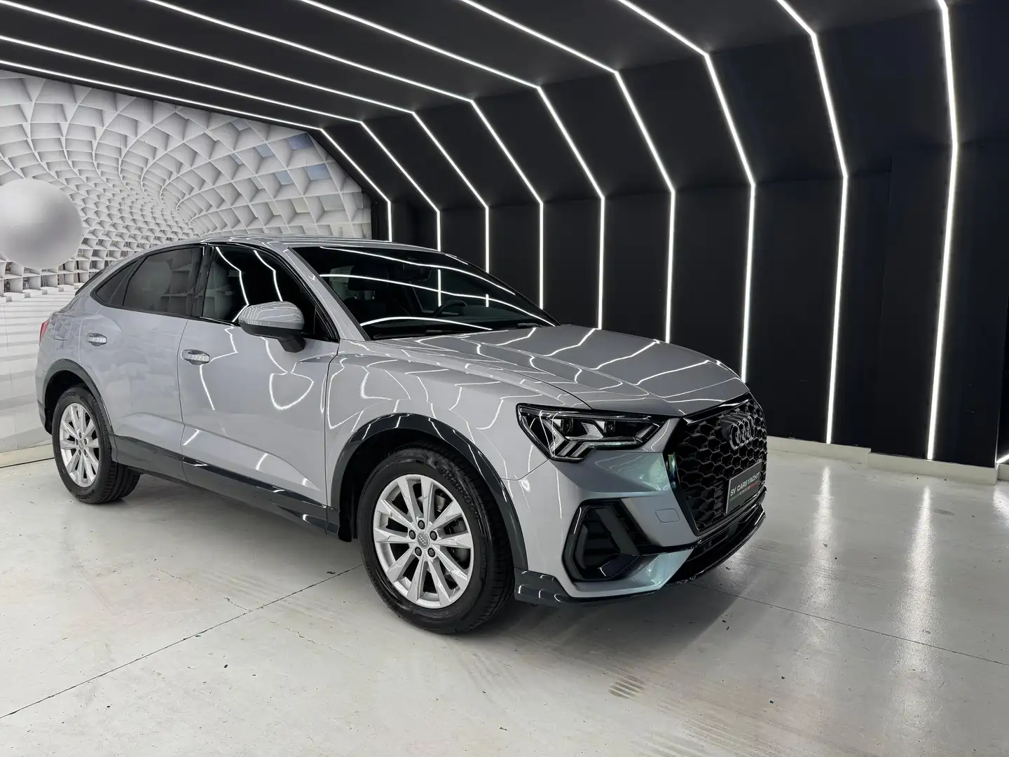 Audi Q3 S LINE-4X4-KM CERTIFICATI-12 MESI GARANZIA-PERMUTE Argento - 2