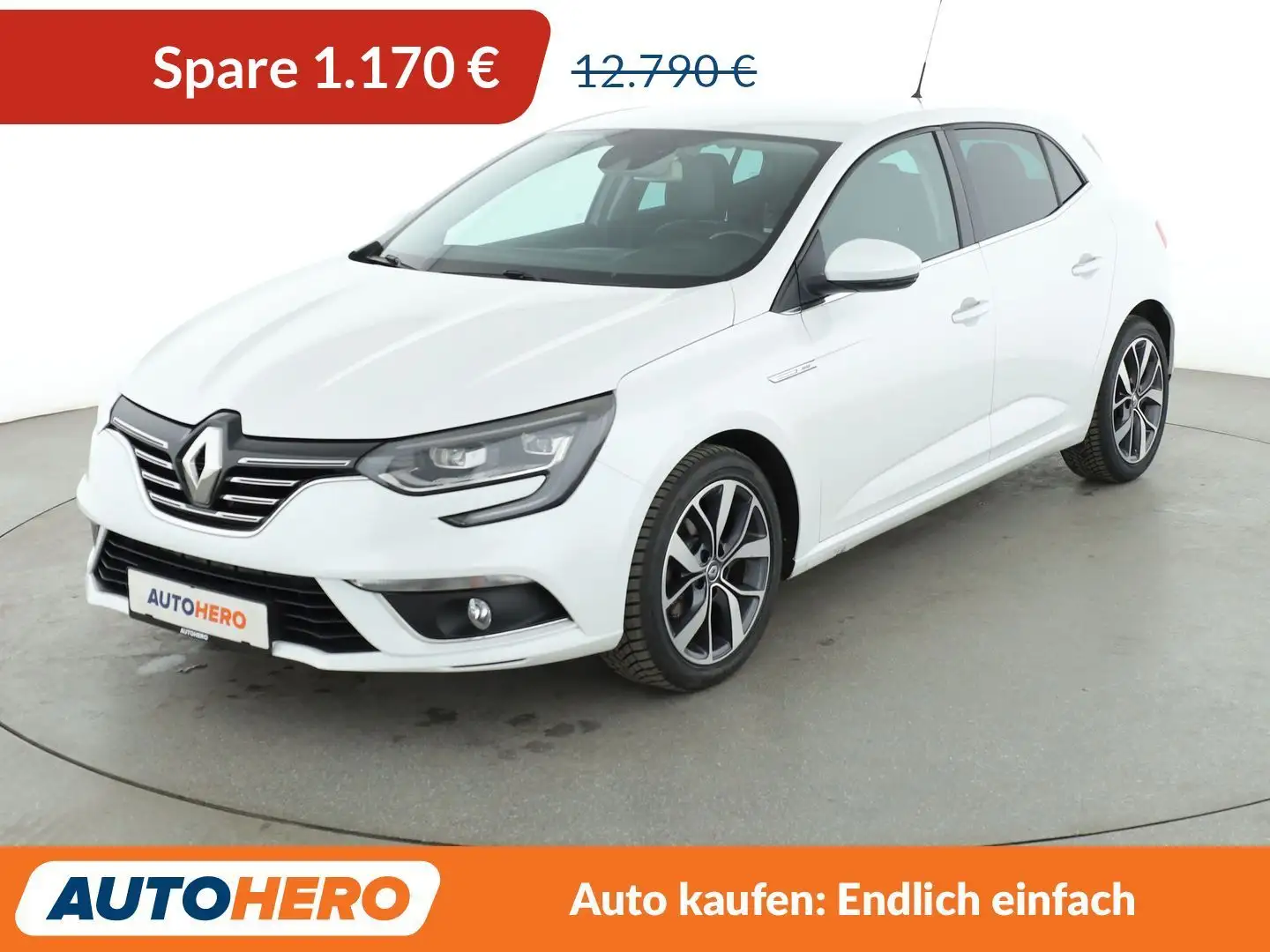 Renault Megane 1.2 TCe Energy BOSE Edition*NAVI*HUD*PDC* Weiß - 1