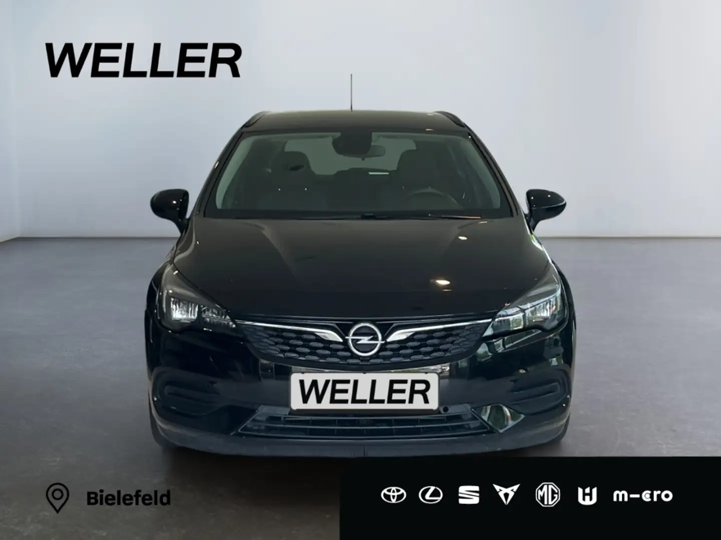 Opel Astra 1.2 Turbo ST Edition Kombi *LED*Navi*CarPlay*SHZ* Zwart - 2