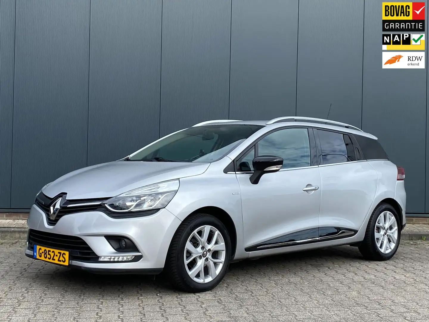 Renault Clio 0.9 TCe Limited | Airco | CarPlay | Navi | 16" LMV Grau - 1