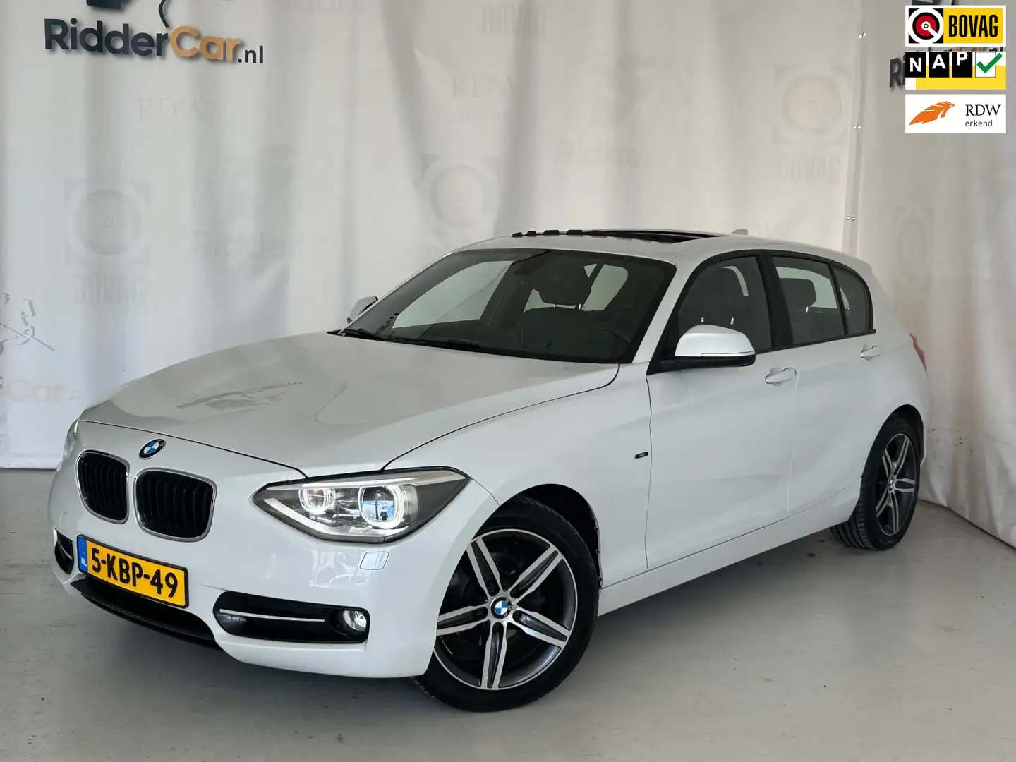BMW 114 1-serie 114i Upgrade Edition|NAP|AIRCO|CRUISE|PANA Blanco - 1