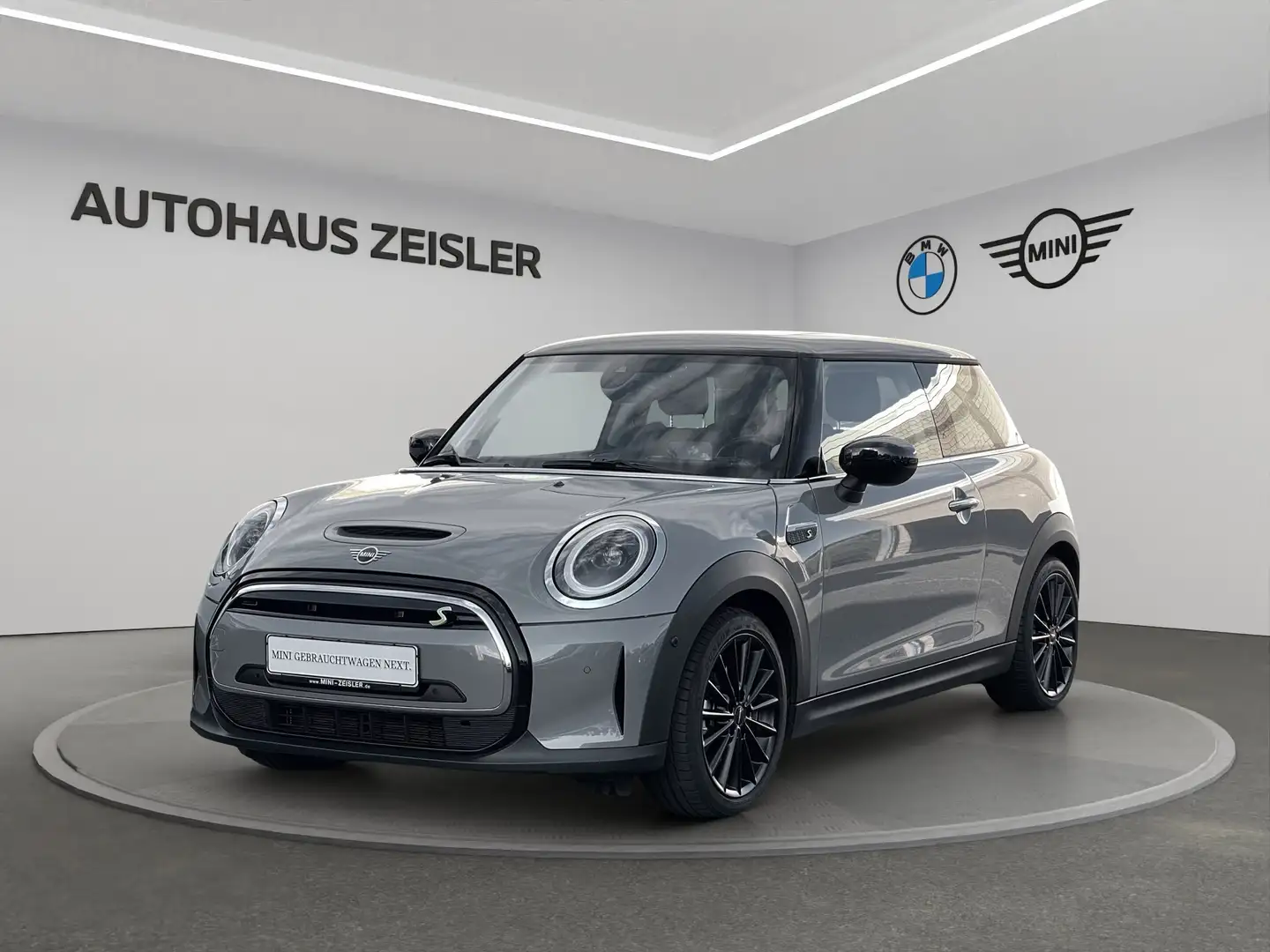 MINI Cooper SE Head-Up PanoDach Rückfahrkamera HarmanKardon DAB Grau - 1