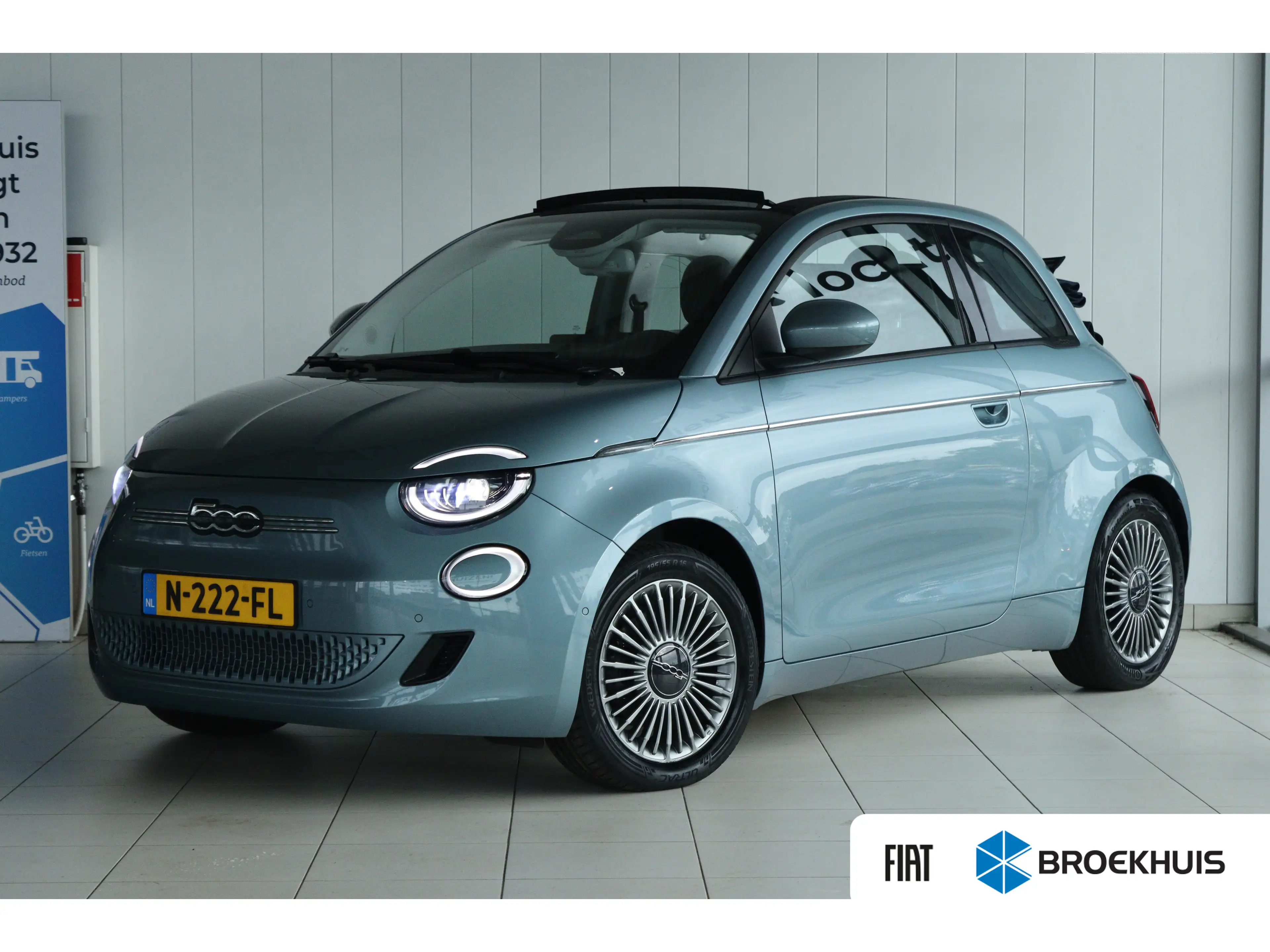 Fiat 500C Icon 42 kWh | SOH 92% | Adapt. Cruise | Stoelverwa