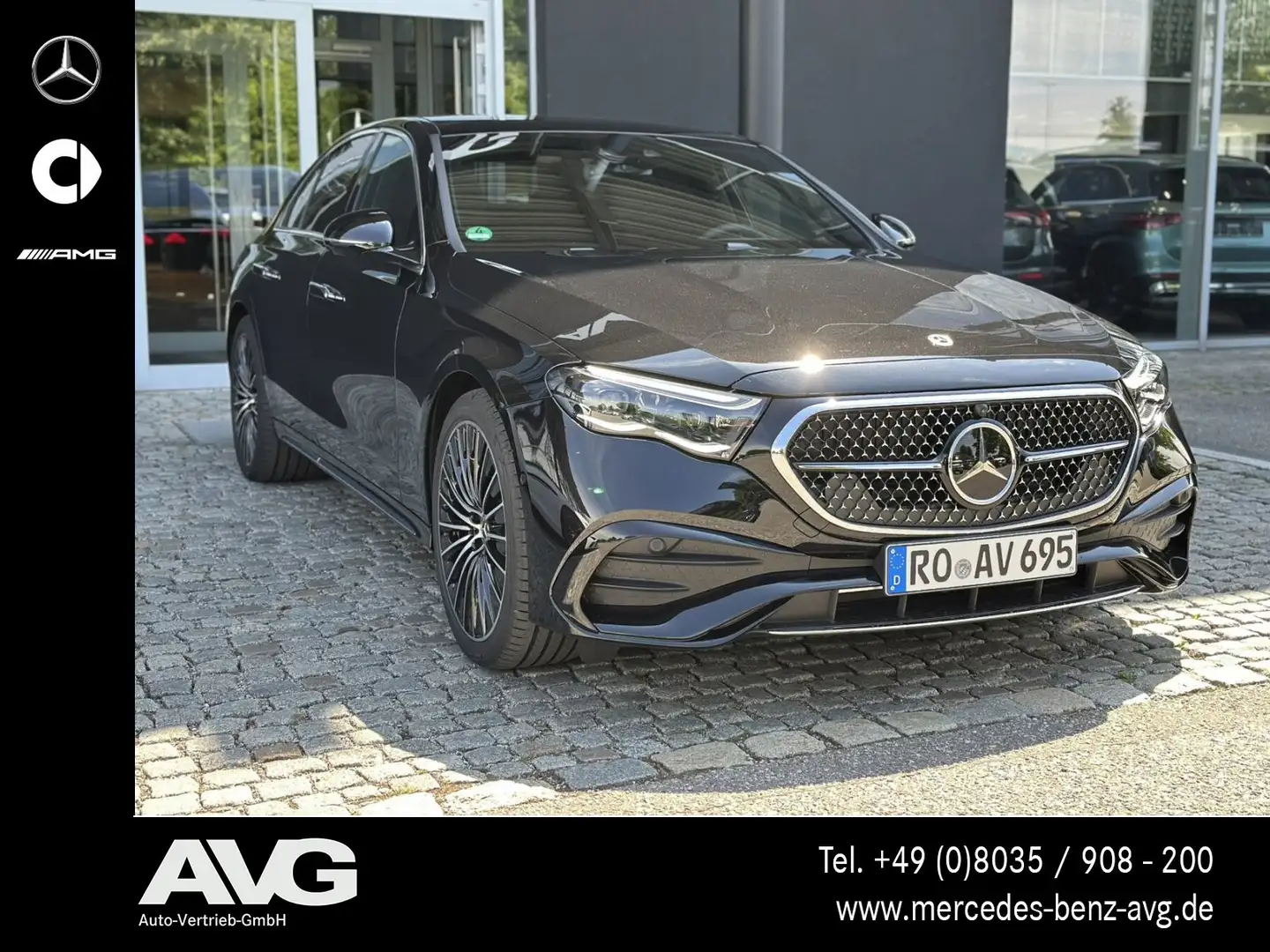 Mercedes-Benz E 220 E 220 d Edition AMG Pano DIGITAL Memory RF 360° Schwarz - 2