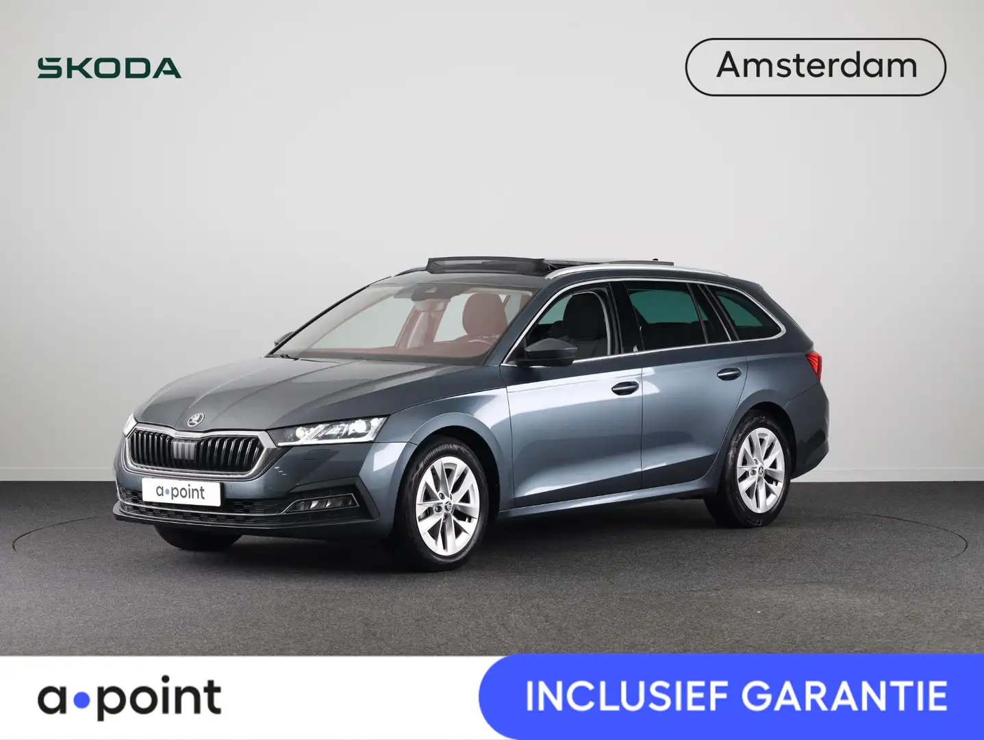 Skoda Octavia Combi 1.0 e-TSI Business Edition Plus 110 pk Autom Gris - 1