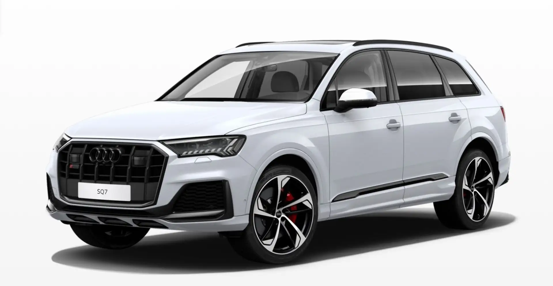 Audi SQ7 4.0 TDI - 7 SITZER S-SITZE B&O LASER Weiß - 1