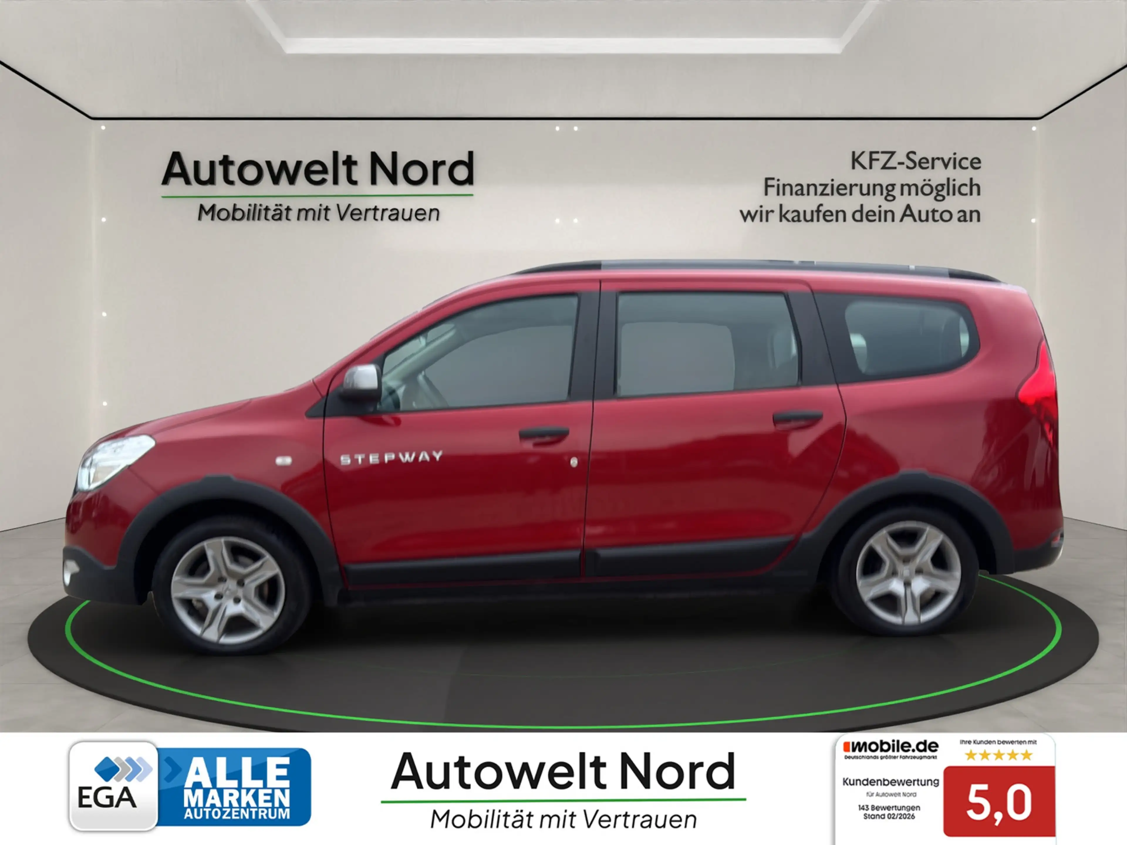 Dacia Lodgy Stepway Pro~1,3 Ltr. - 96 kW TCE KAT~R-KAMERA~131 — photo 8