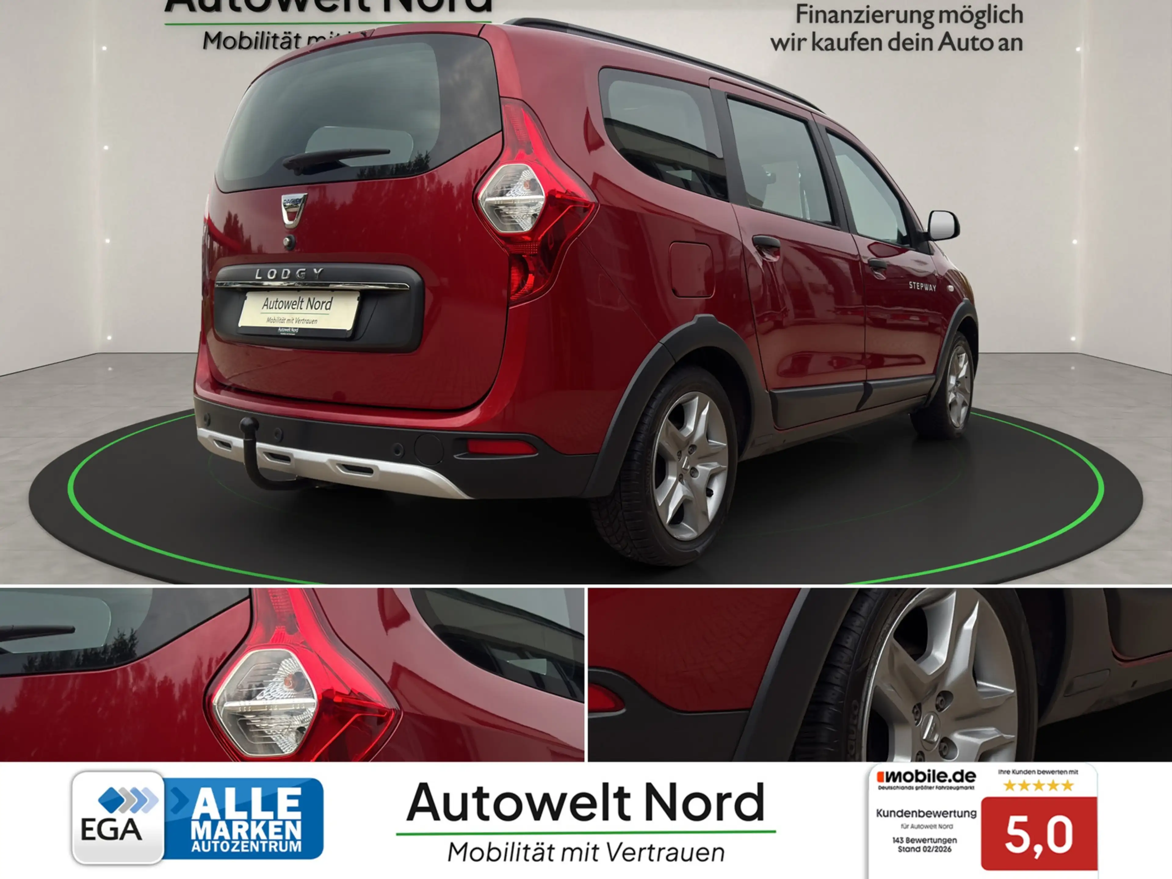 Dacia Lodgy Stepway Pro~1,3 Ltr. - 96 kW TCE KAT~R-KAMERA~131 — photo 5
