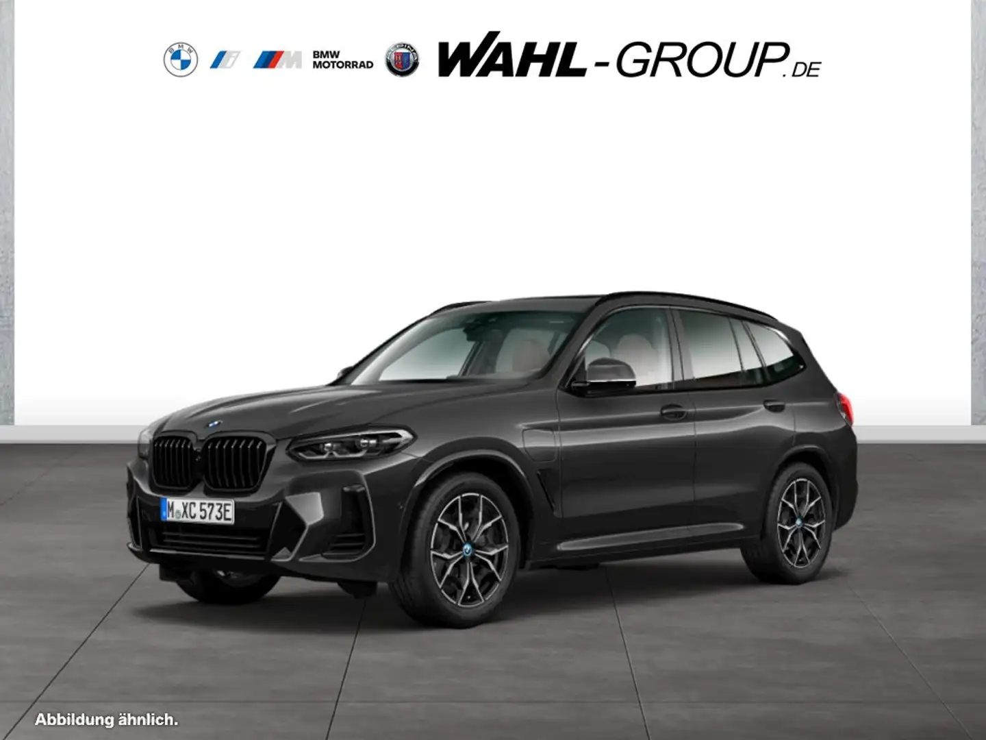 BMW X3 xDrive30e M SPORTPAKET HIFI DAB LED AHK PANO ALU 1 Grau - 1